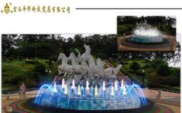 昆明陽(yáng)宗海春城海岸多處音樂(lè)噴泉、跑泉、瀑布、冷霧項(xiàng)目