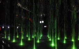 云南西雙版納曼景蘭古城水景幻彩噴泉2014年